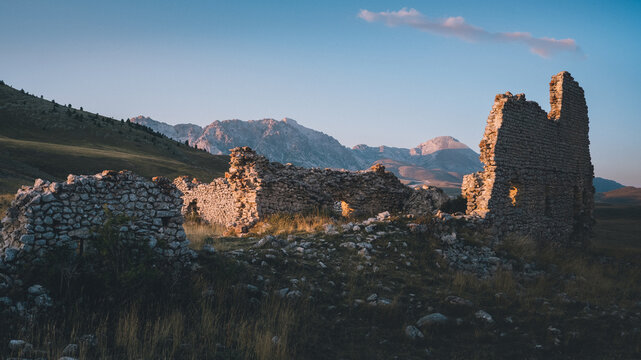 ruins of old castle