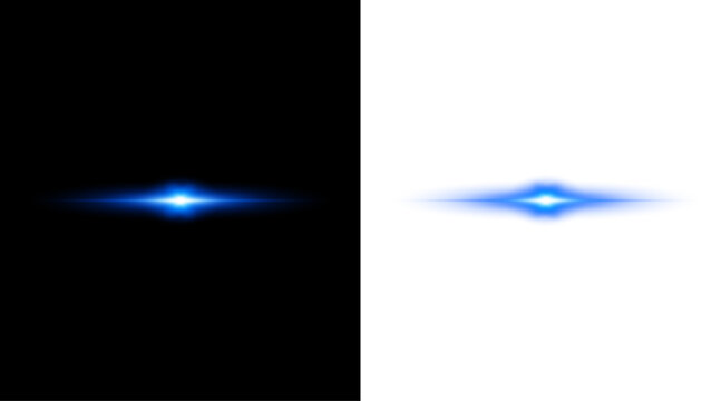 A contrasting depiction of light sources. PNG Overlay on transparent background.