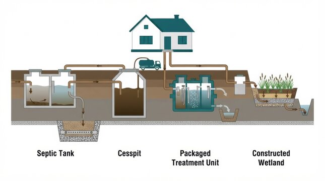 Different types of septic tank systems and how they manage residential wastewater for better drainage solutions.