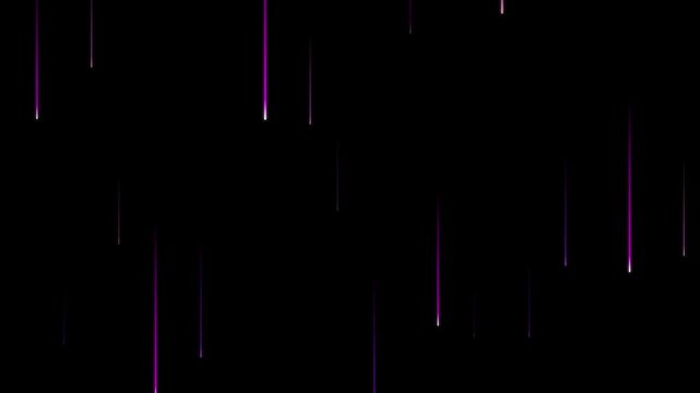 bright fuchsia tech data rain vector background