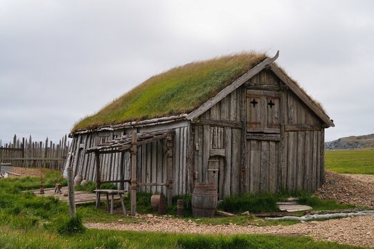 The Stokksnes Viking Village in southeast Iceland is a life-sized movie set built in 2010. 
