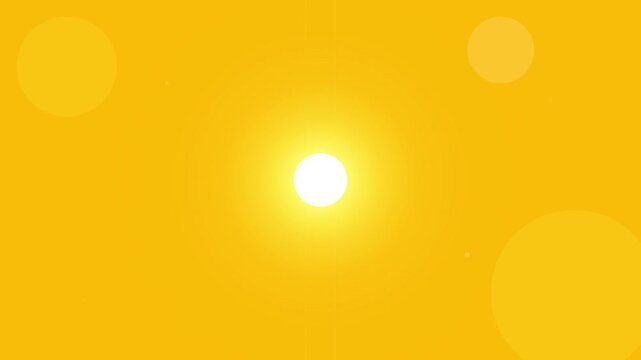 bright sunny yellow gradient abstract vector background