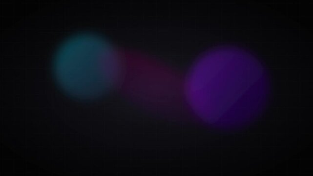 Charcoal Black Sleek Tech Grid Perspective Vector Loop