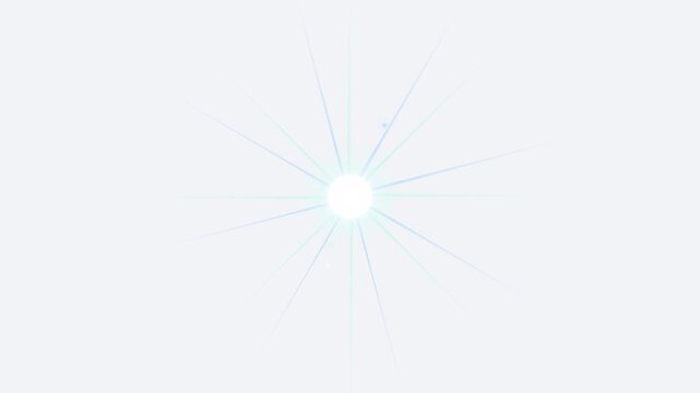clean pastel blue electric plasma burst vector animation