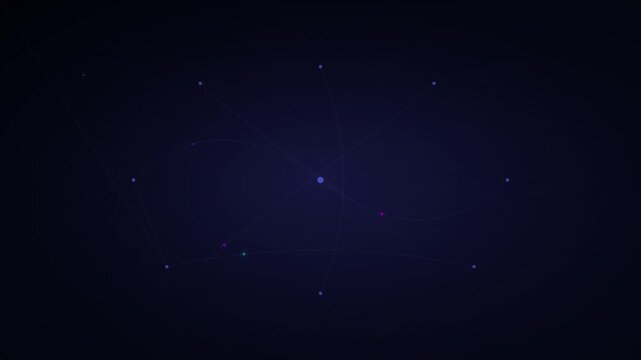 cognitive thought process abstract brain neuron flashes