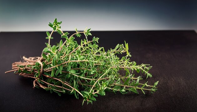 Thyme Sprig Product Photography