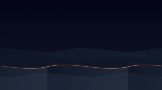 Corporate Blue Fluid Gradient Wave Professional Motion Design