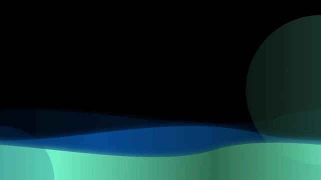 corporate gradient flowing wave abstract vector animation