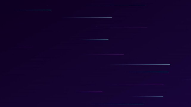 cosmic indigo star trail vector animation overlay graphics
