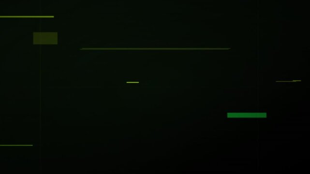 cyberpunk glitch green black gradient vector background animation