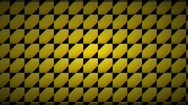 cyberpunk yellow hazard tape motion vector style