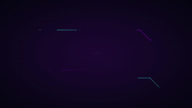cyber tech cyan violet abstract gradient vector background