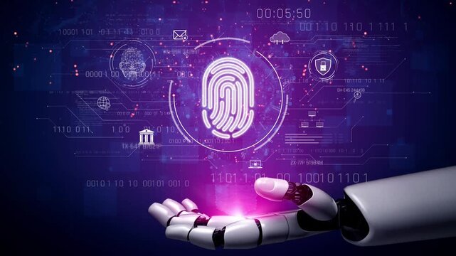 AI enhances biometric authentication systems for secure identity verification and cloud protection, improving cybersecurity and personal data access control Marrow