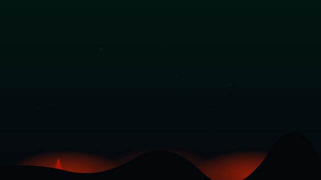 deep sea vent teal lava fire loop