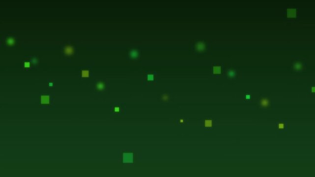 digital matrix style green gradient vector motion