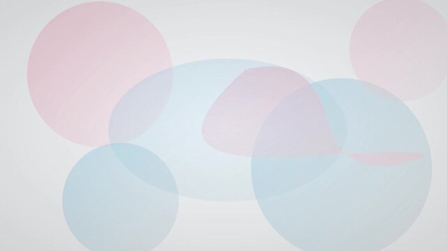 Dreamy Pastel Cloud Motion Animation Black Overlay