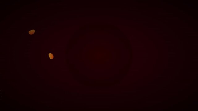 dynamic fire ember swirl vector animation style