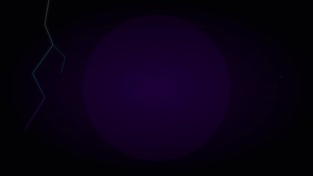 Electric Storm Lightning Vector Abstract Background