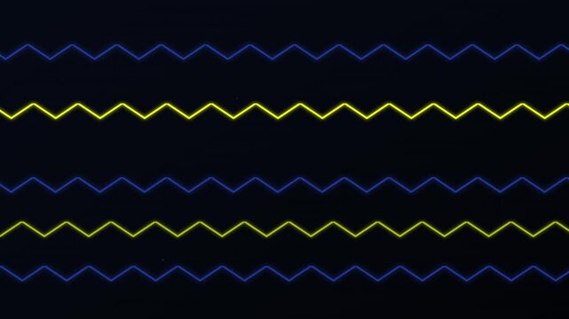 electric yellow blue dynamic flash vector design