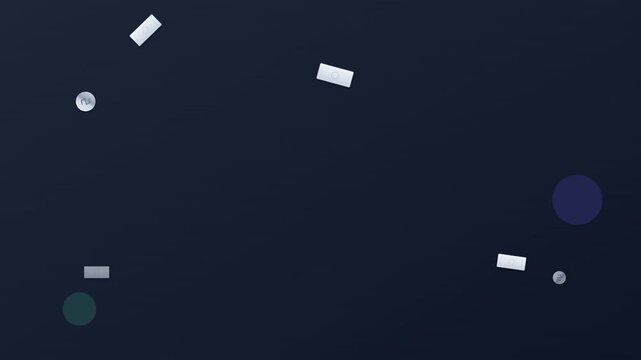 Elegant Platinum Financial Growth Vector Animation Style