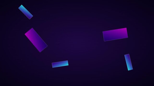 floating glass shard translucent vector motion background