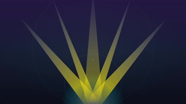 focus light lens upward ray vector loop