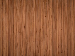 Fototapeta premium Abstract brown wood grain texture background with vertical lines and a rustic vintage style pattern