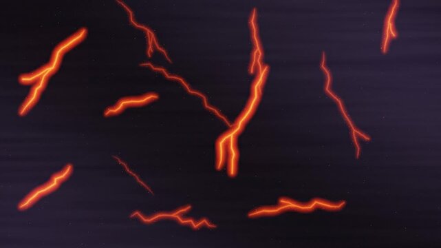 Fluorescent Magnetic Particle Inspection with Glowing Crack Indications under UV Light, Seamless Loop in soft violet tones
