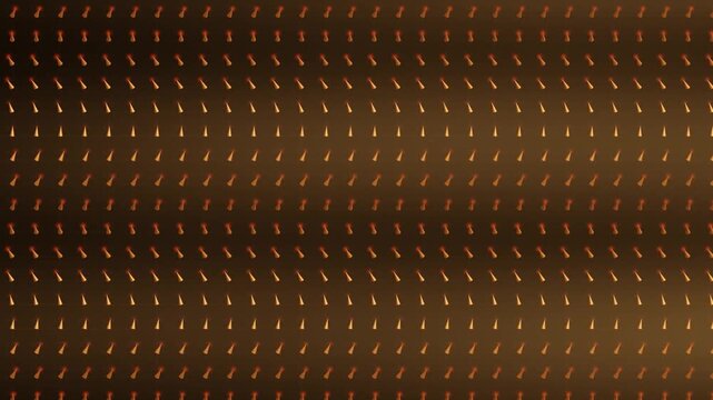 Spin Wave Propagation Across Ordered Lattice Of Precessing Magnetic Moments Seamless Loop in soft lab tones