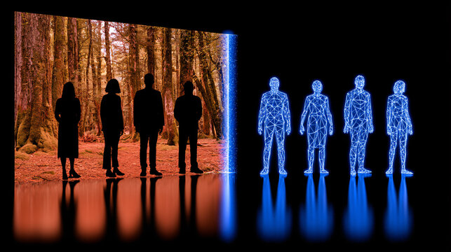 Real Nature Versus Virtual World Metaverse Metaphor