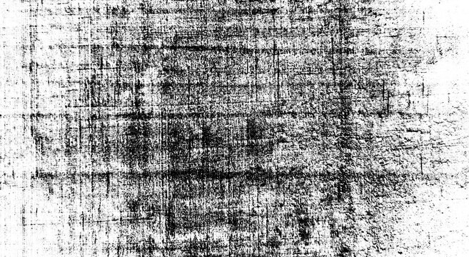 Black and White Distress Grunge Texture Overlay