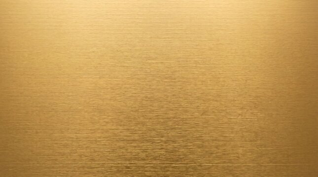 Brushed Gold Metallic Texture Luxury Background Surface