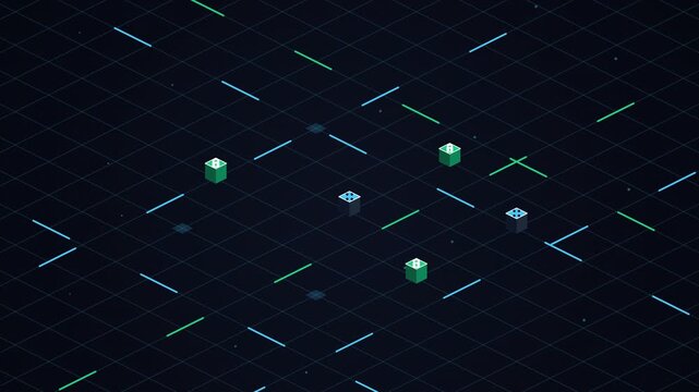 Digital Privacy Grid Protecting Sensitive Personal Information Securely Online Motion