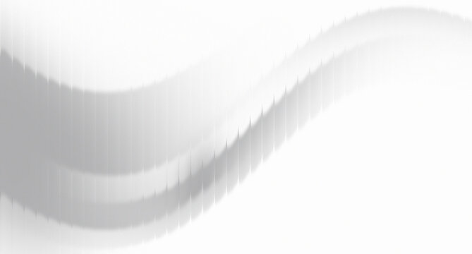 White and gray colors with subtle contrasts, give an elegant and futuristic impression. With the effect of glass morphism or ribbed glass (glass with a line texture), where the light appears distorted