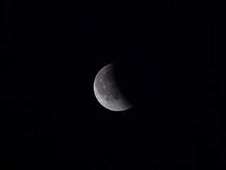 Mondfinsternis im Dunkel © Marvin