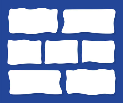 Design featuring random rectangular boxes