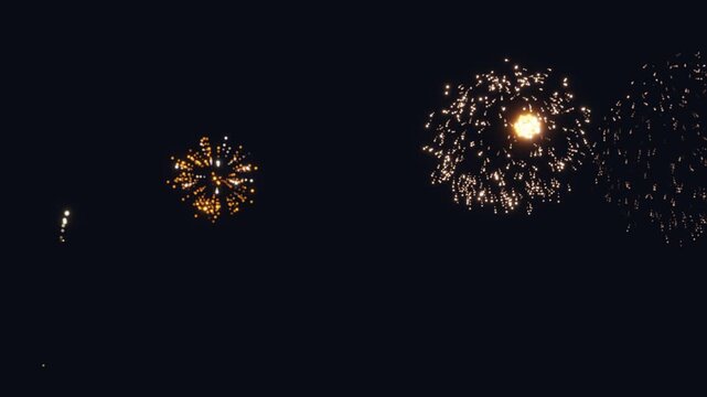 3d render firework A dynamic 3D render of a firework explosion captured in a continuous sequence from above