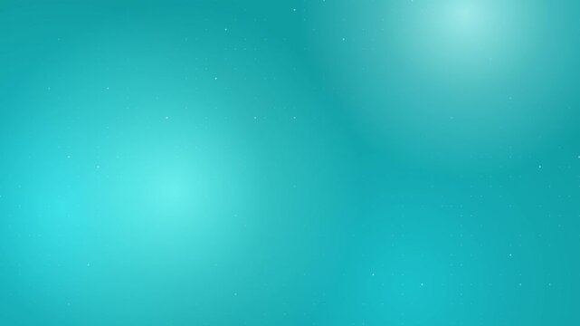 Abstract aquamarine background with glowing tech matrix dots and floating particles. This seamless motion graphic loop is perfect for modern digital video designs.