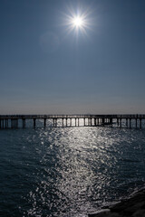 Fototapeta premium sunset over the sea