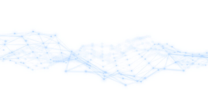Blue wave png abstract digital remix, transparent background