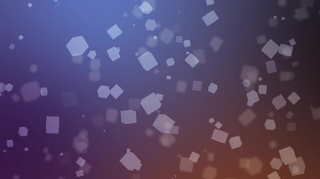 3d cube rotating animation background gradient colorful