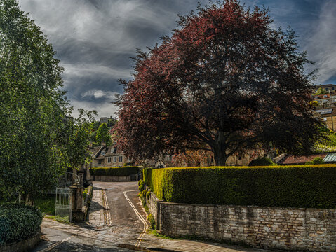 Cotswold Stone Walls Beside Driveways