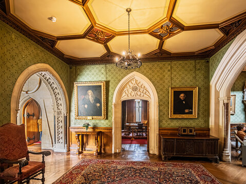 Tyntesfield Gothic Revival Decorative Room