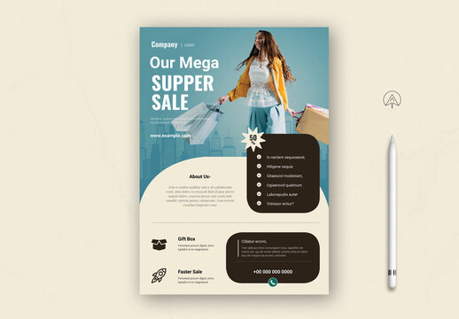 Fashion Sell Boost Flyer Template
