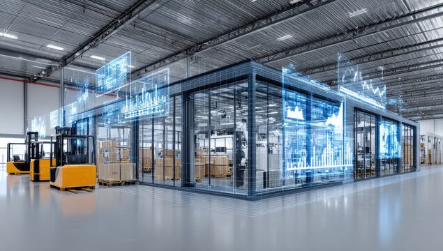 Modern warehouse, data-driven automation