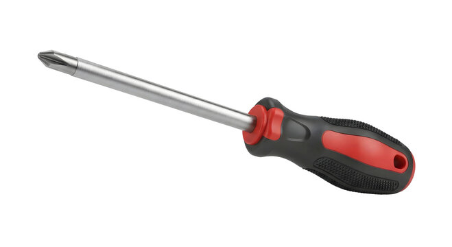 Phillips Screwdriver with Ergonomic Handle Isolated on transparent Background PNG 