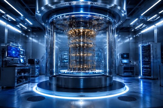 Quantum computing laboratory with advanced processor chamber