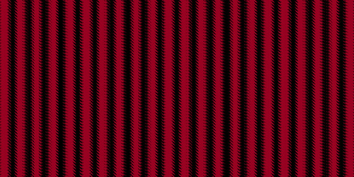 Abstract red and black pixelated vertical stripes pattern
