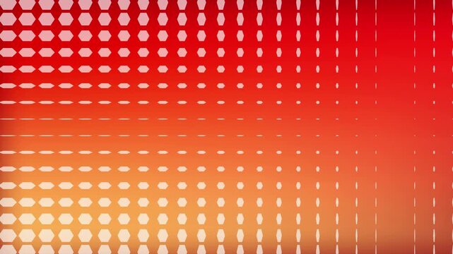 Abstract Red and Orange Dot Pattern 4K