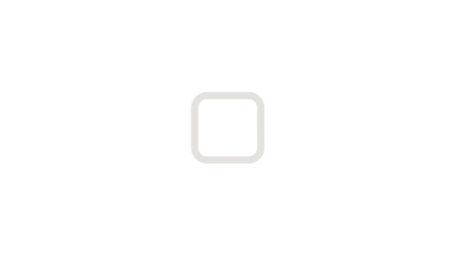 Animated check box icon with a clean and modern design, perfect for apps, websites, presentations, and user interface projects.